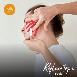 Reflexo Tape facial. Estudiá en Alta Capacitación Profesional